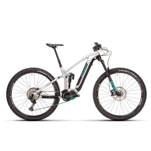 BICICLETA ELET. IMPULSE E-TRAIL EVO 2024 ALUM/AQUA TAM L - SENSE