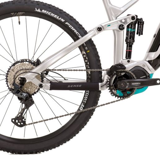 BICICLETA ELET. IMPULSE E-TRAIL EVO 2024 ALUM/AQUA TAM L - SENSE