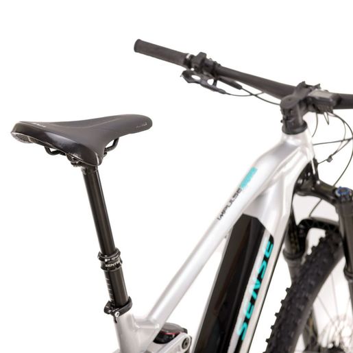 BICICLETA ELET. IMPULSE E-TRAIL EVO 2024 ALUM/AQUA TAM L - SENSE