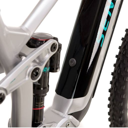 BICICLETA ELET. IMPULSE E-TRAIL EVO 2024 ALUM/AQUA TAM L - SENSE